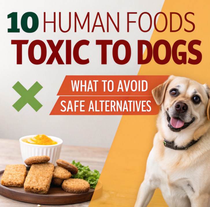 10 Human Foods Toxic to Dogs: What to Avoid (And Safe Alternatives)